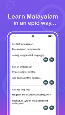 Speak Malayalam 360 android App screenshot 10