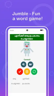 Speak Malayalam 360 android App screenshot 8